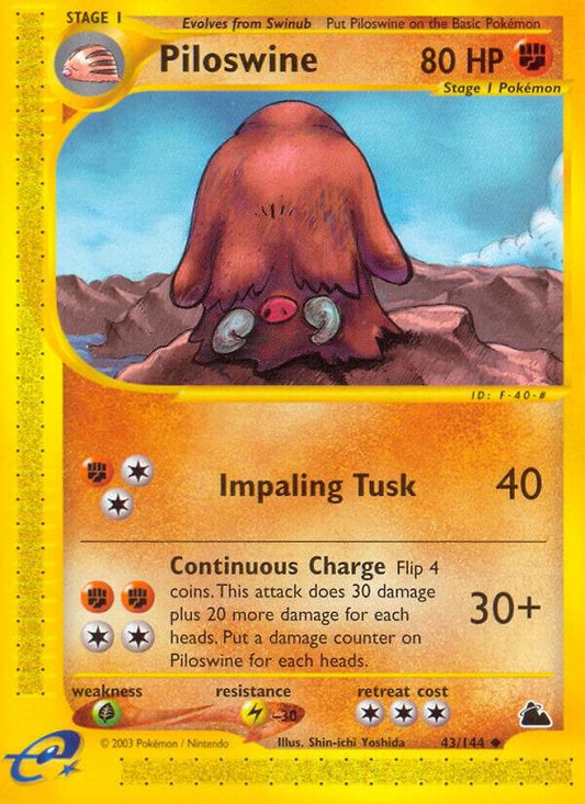 Piloswine (43) 043/144 Skyridge