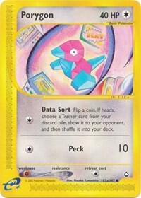 Porygon (103b) 103b/147 Aquapolis