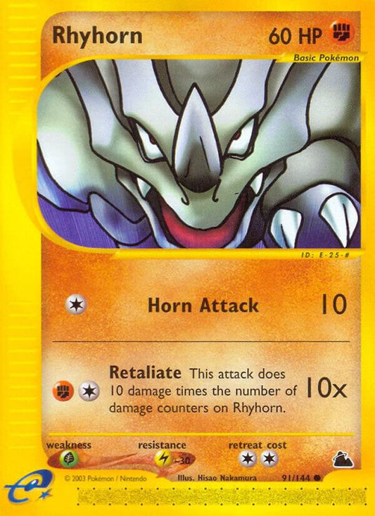 Rhyhorn 091/144 Skyridge