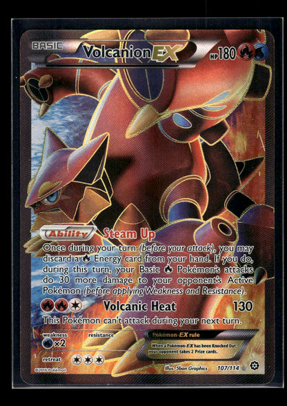 Volcanion EX (Full Art) 107/114 XY - Steam Siege