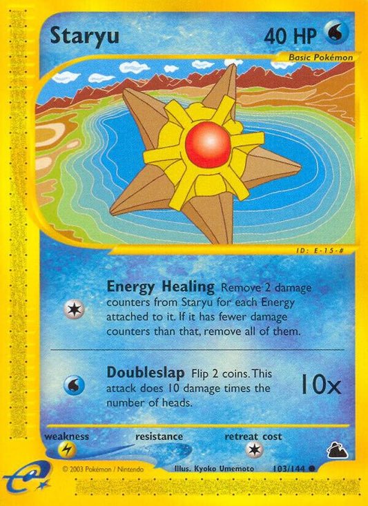 Staryu (103) 103/144 Skyridge