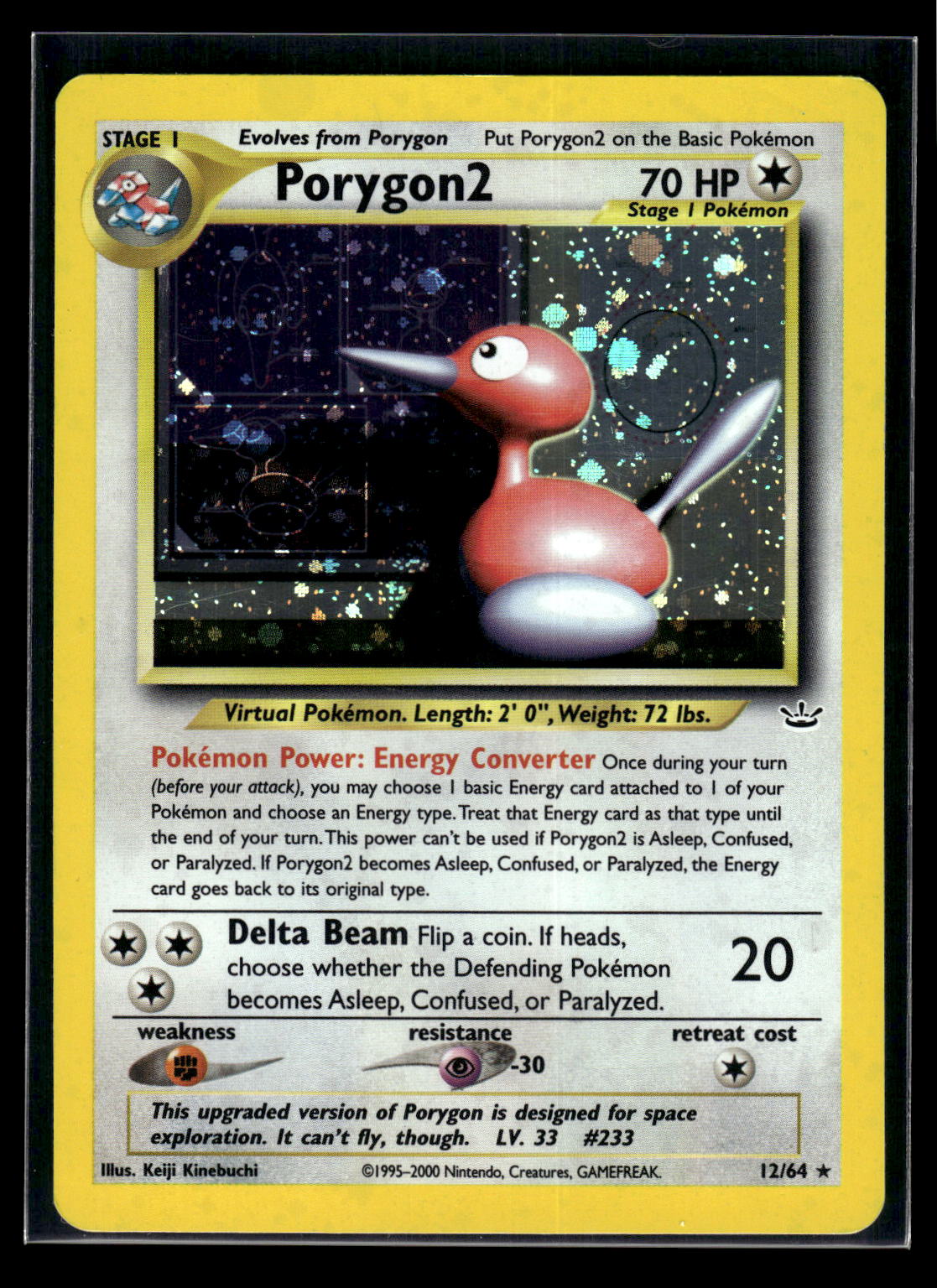 Porygon2 12/64 Neo Revelation