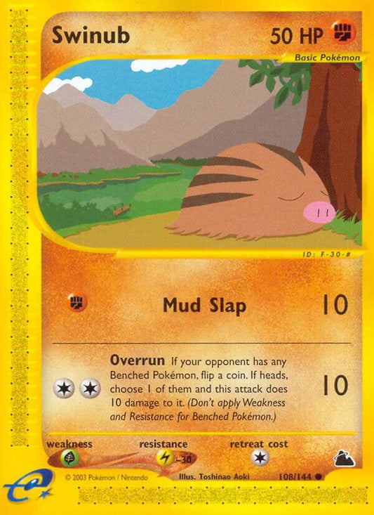 Swinub (108) 108/144 Skyridge