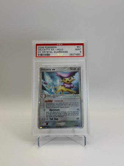 PSA 9 - Delcatty ex 91/100 - Crystal Guardians
