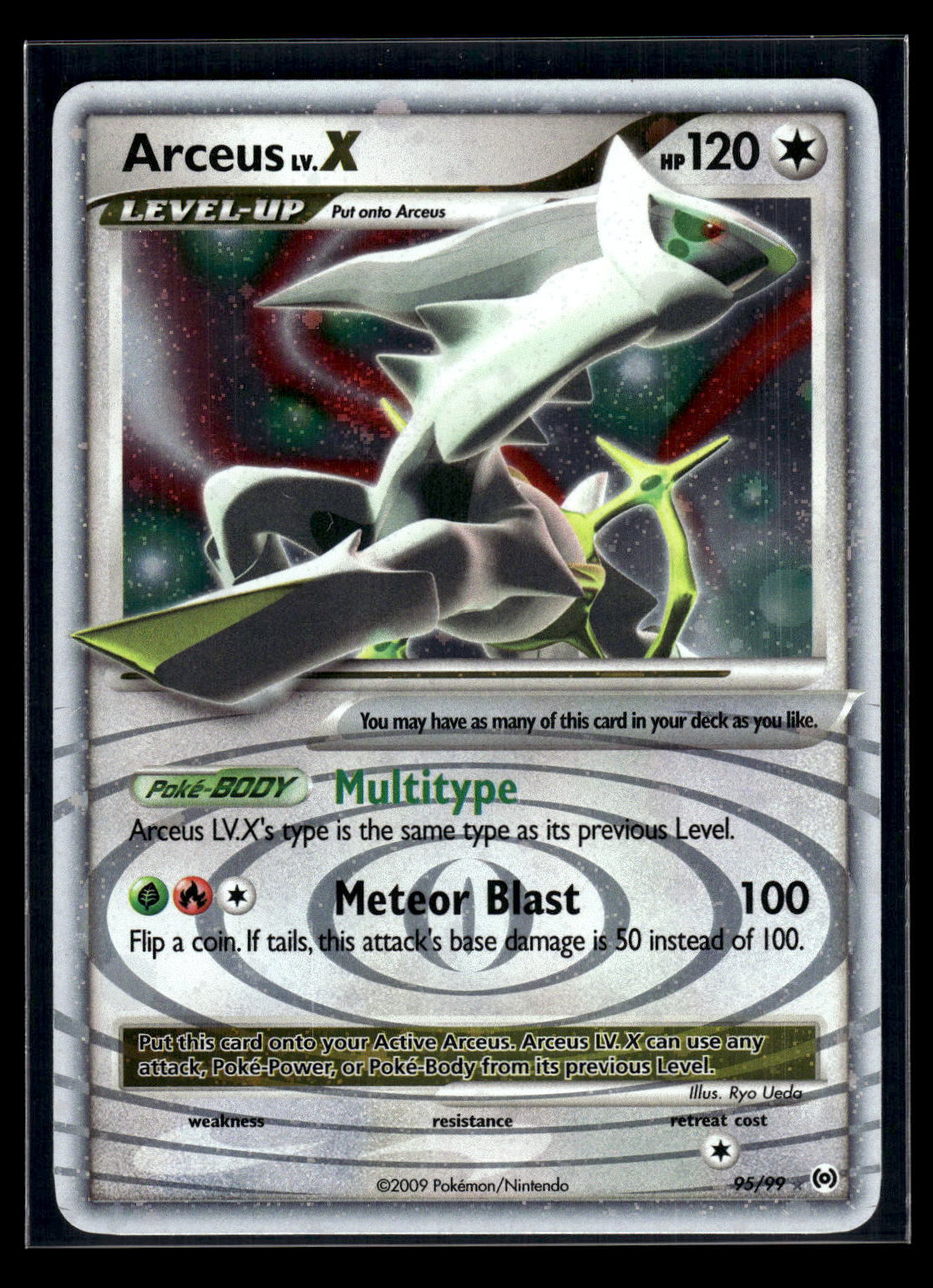Arceus Lv.X (95) 95/99 Arceus
