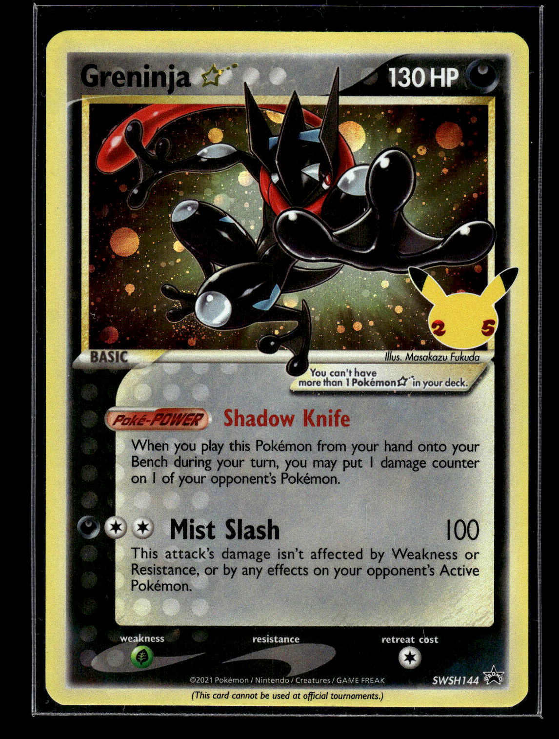 Greninja Star SWSH144 SWSH: Sword & Shield Promo Cards