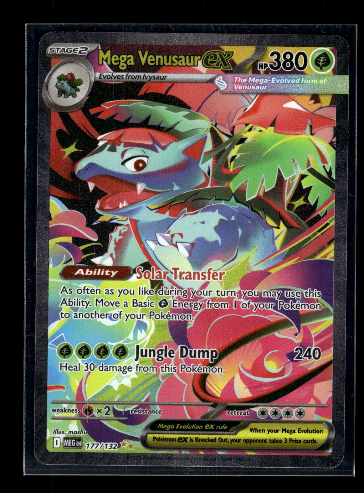 Mega Venusaur ex - 177/132 ME01: Mega Evolution