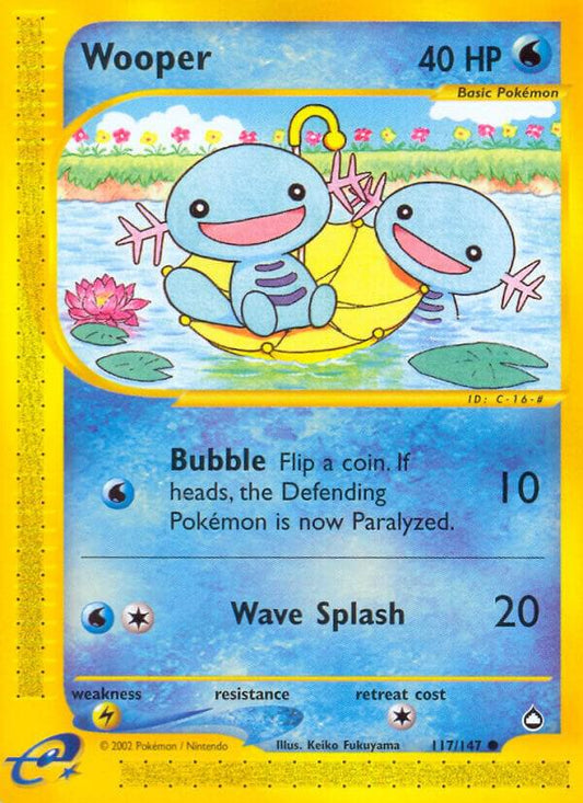 Wooper (117) 117/147 Aquapolis