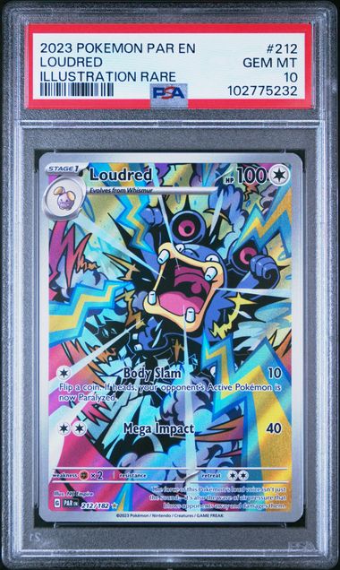 PSA 10 - Loudred 212/182 - Paradox Rift