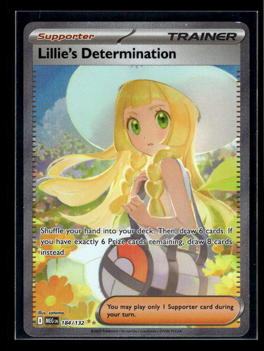 Lillie's Determination - 184/132 ME01: Mega Evolution