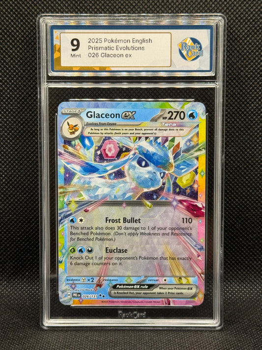 RC 9 - Glaceon ex 026/131 - Prismatic Evolutions