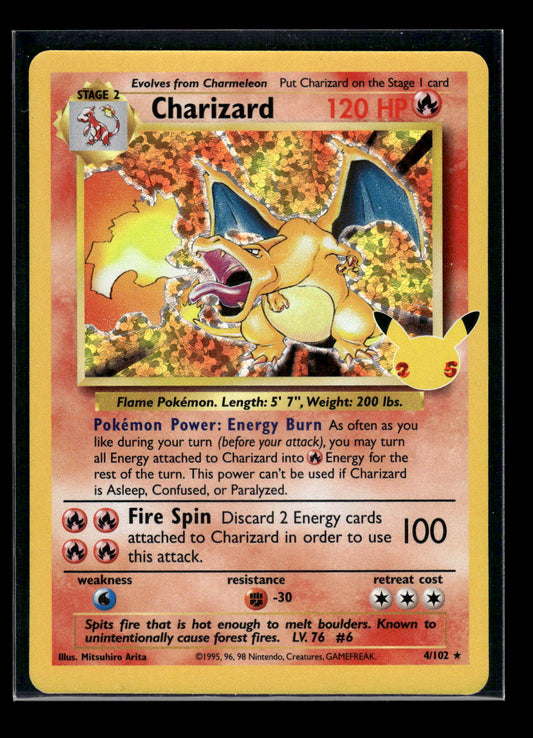 Charizard 4/102 Celebrations: Classic Collection
