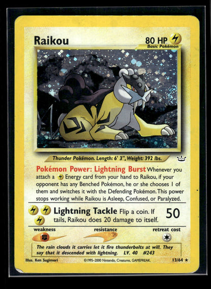 Raikou (13) 13/64 Neo Revelation