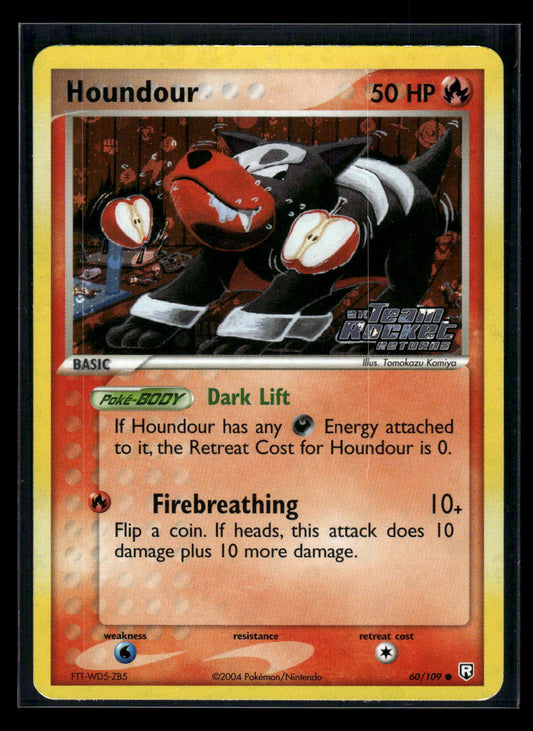 Reverse Foil - Houndour - 060/109 60/109 Team Rocket Returns