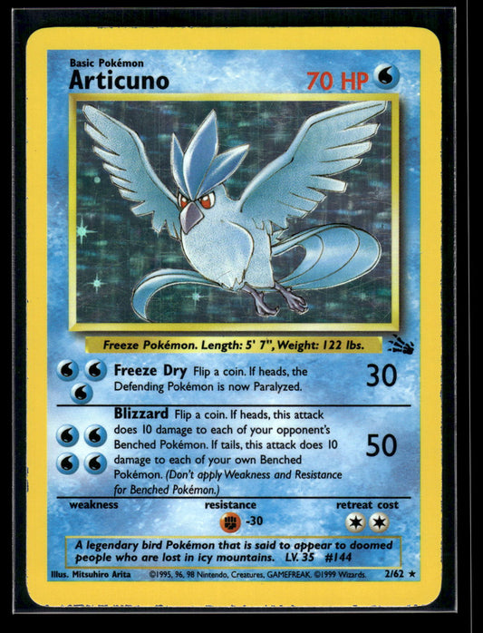 Articuno (2) 02/62 Fossil