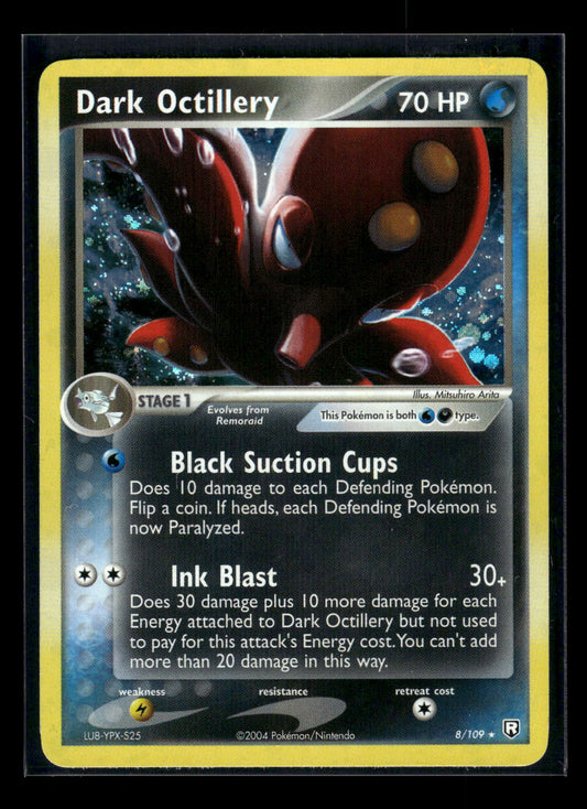 Dark Octillery 8/109 Team Rocket Returns