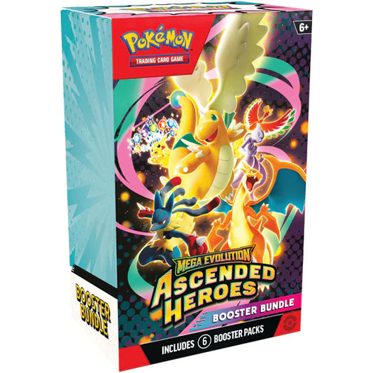 Pokémon TCG: Mega Evolution Ascended Heroes - Booster Bundle
