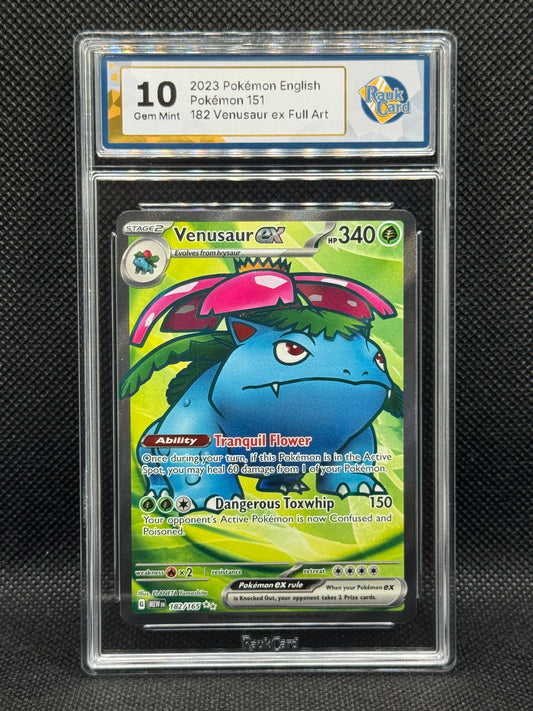 RC 10 - Venusaur ex 182/165 - Pokémon 151