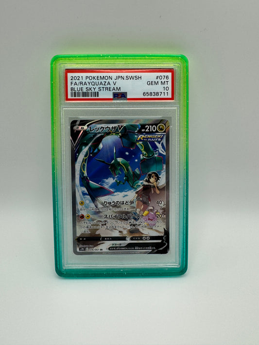 PSA 10 - Rayquaza V 076/067 - Blue Sky Stream