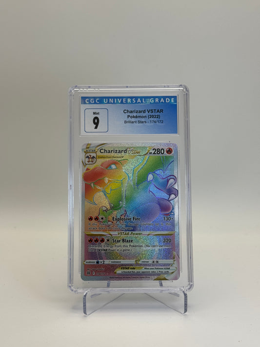 CGC 9 - Charizard Vstar 174/172 - Brilliant Stars