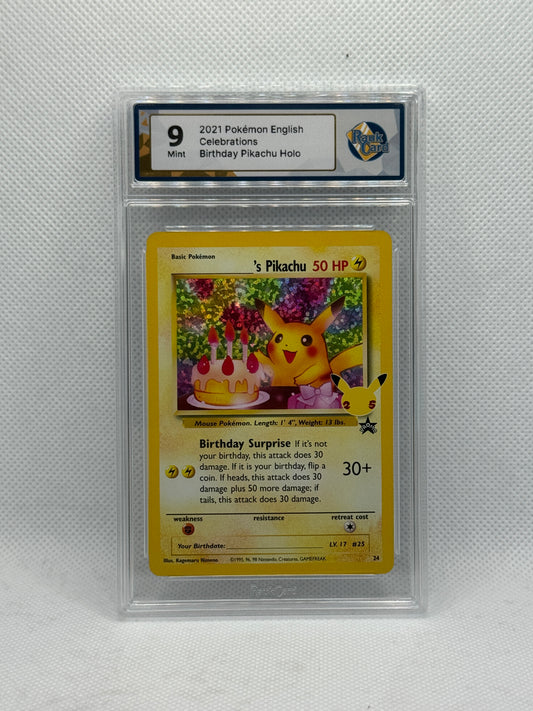 RC 9 - Birthday Pikachu WP24 - Celebrations
