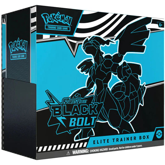 Pokémon Scarlet & Violet: Black Bolt Elite Trainer Box