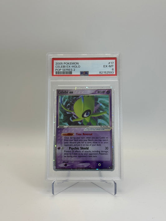 PSA 6 - Celebi ex 17/17 - Pop Series 2