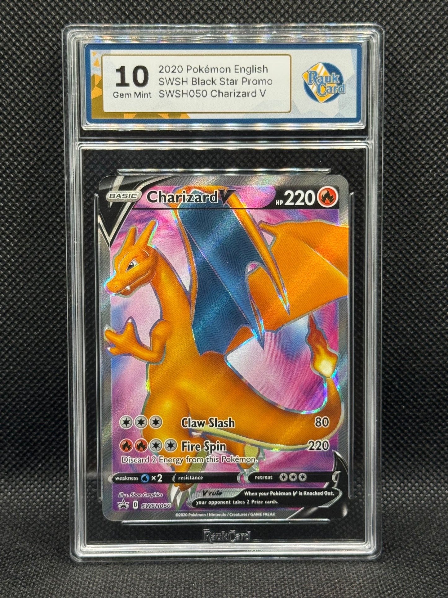 RC 10 - Charizard V SWSH050 - Promo