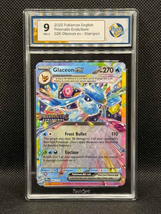 RC 9 - Glaceon ex 026/131 - Prismatic Evolutions - Stamped Promo