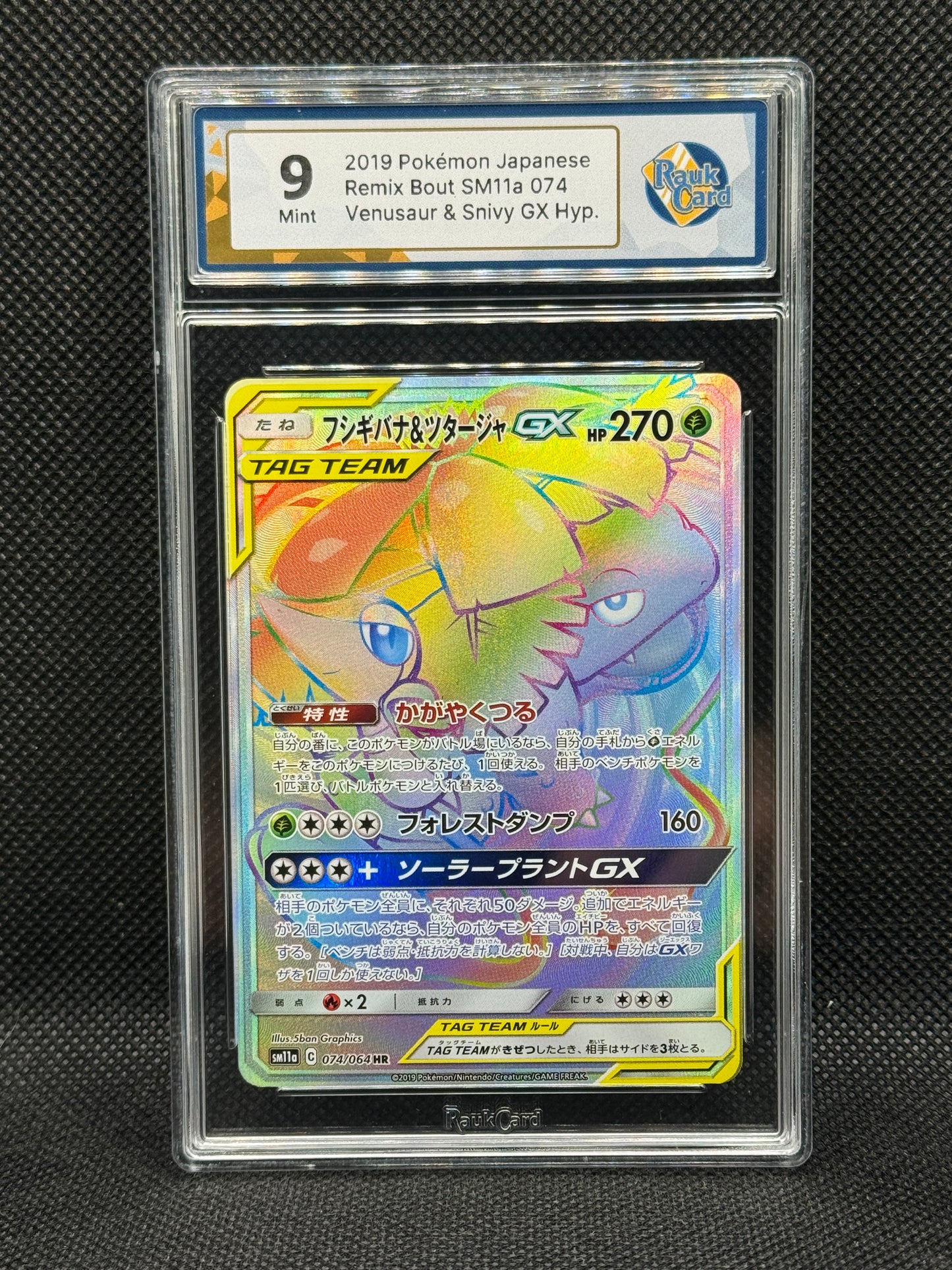 RC 9 - Venusaur & Snivy GX 074/064 - Remix Bout