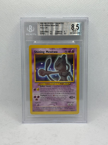 BGS 8.5 - Shining Mewtwo 109/105 - Neo Destiny