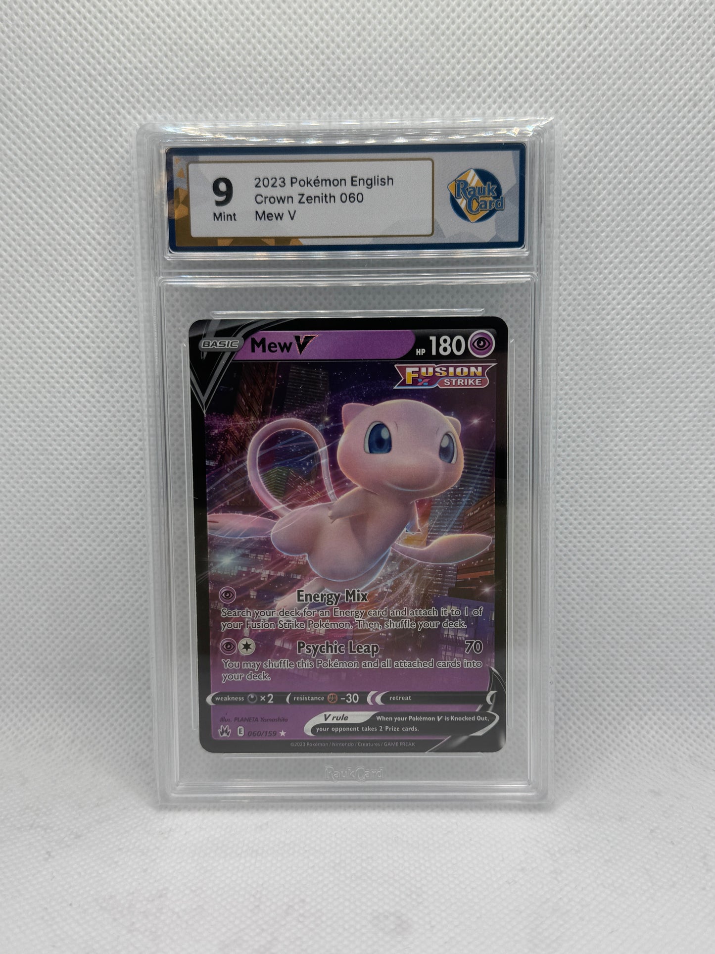 RC 9 - Mew V 060/159 - Crown Zenith