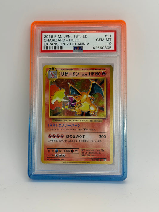 PSA 10 - Charizard 011/087 Holo - Expansion 20th Anniversary