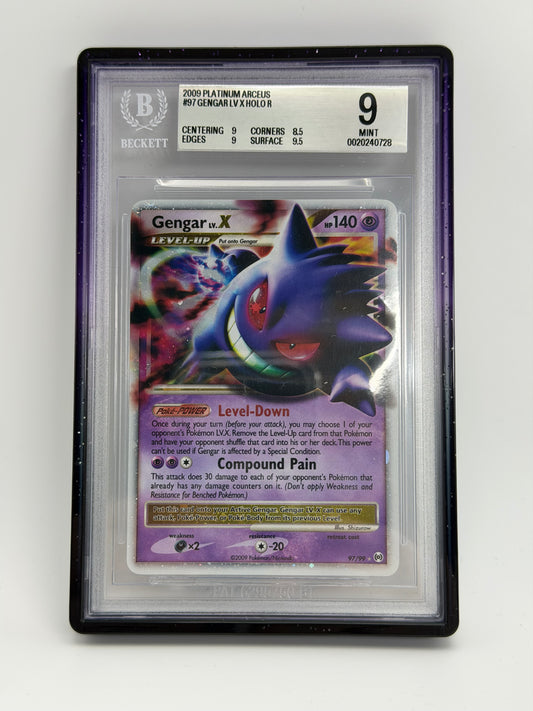 BGS 9 - Gengar Lv. X 97/99 - Platinum Arceus
