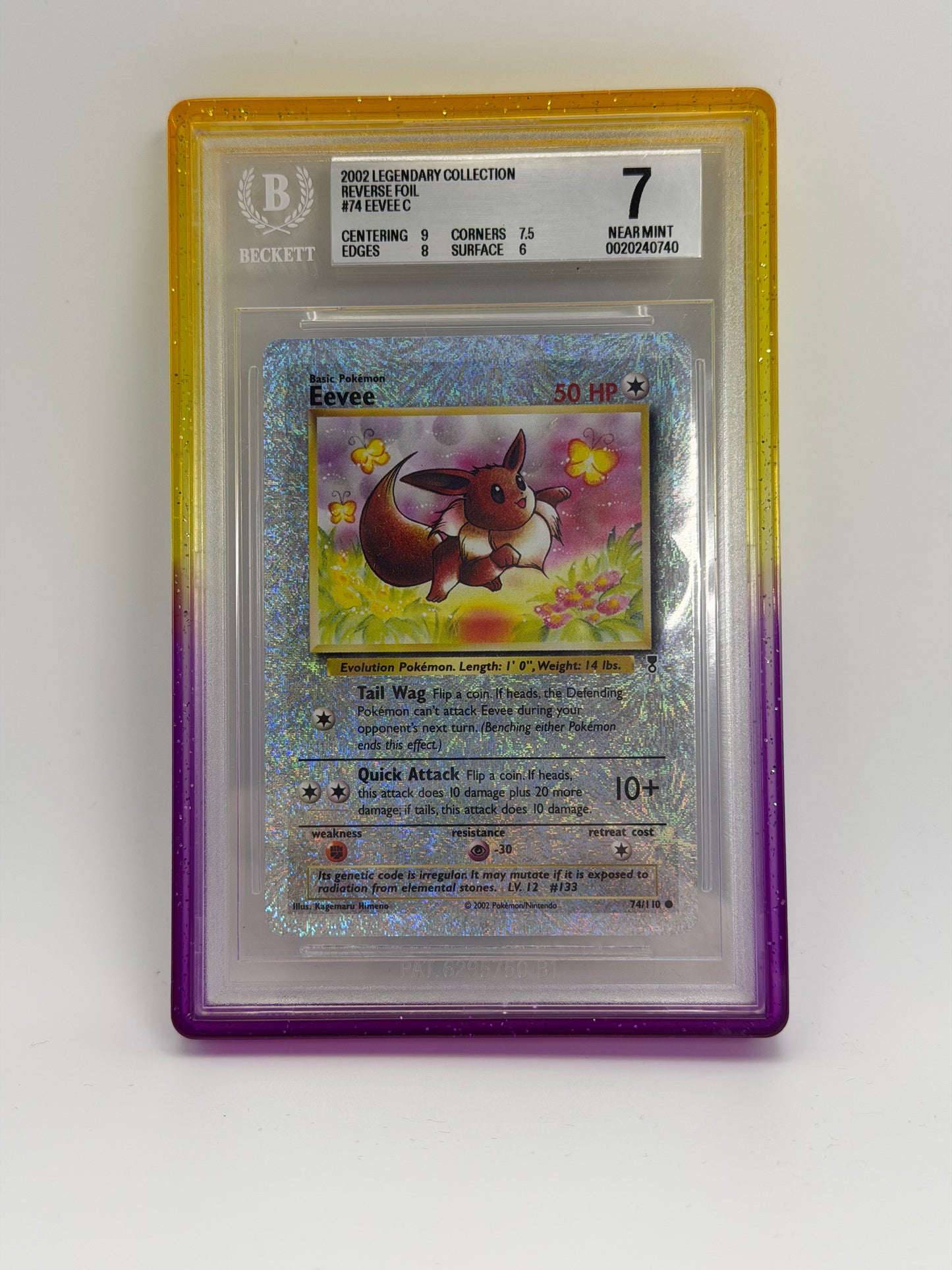 BGS 7 - Eevee Reverse Holo - Legendary Collection