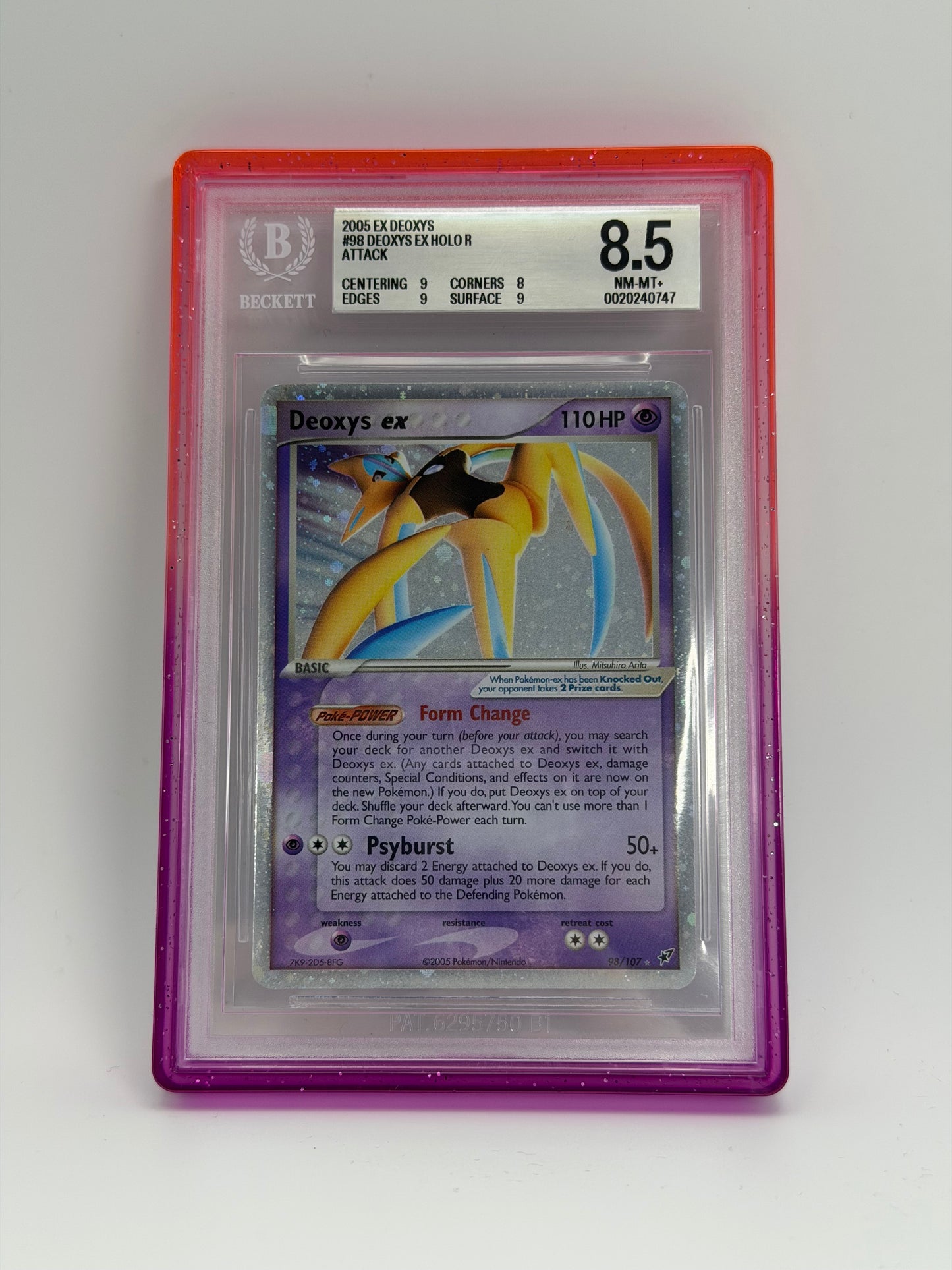 BGS 8.5 - Deoxys Ex 98/107 - Ex Deoxys