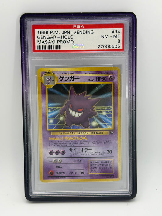 PSA 8 - Gengar No. 094 Holo - Masaki Promo