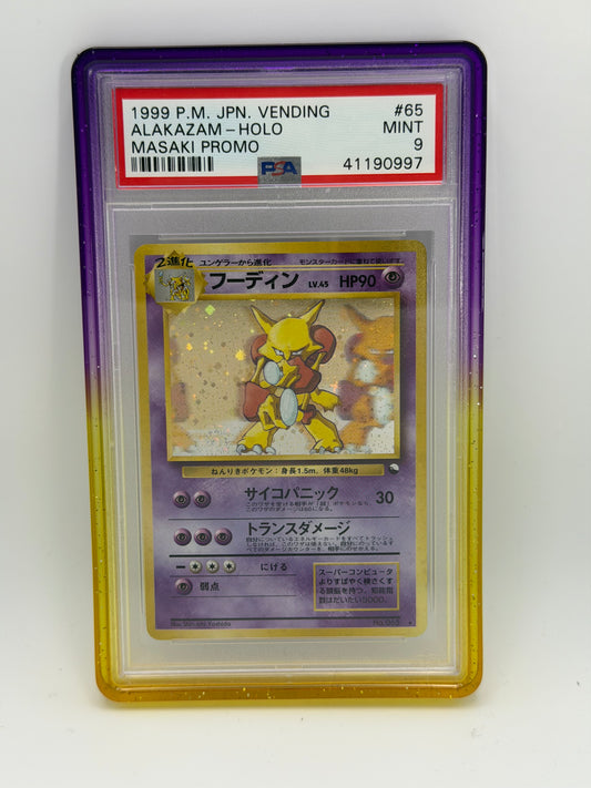 PSA 9 - Alakazam No. 065 Holo - Masaki Promo