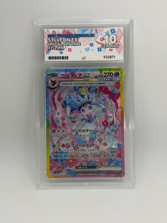 Ace 10 - Sylveon Ex 212/187 - Terastal Festival / sv8a
