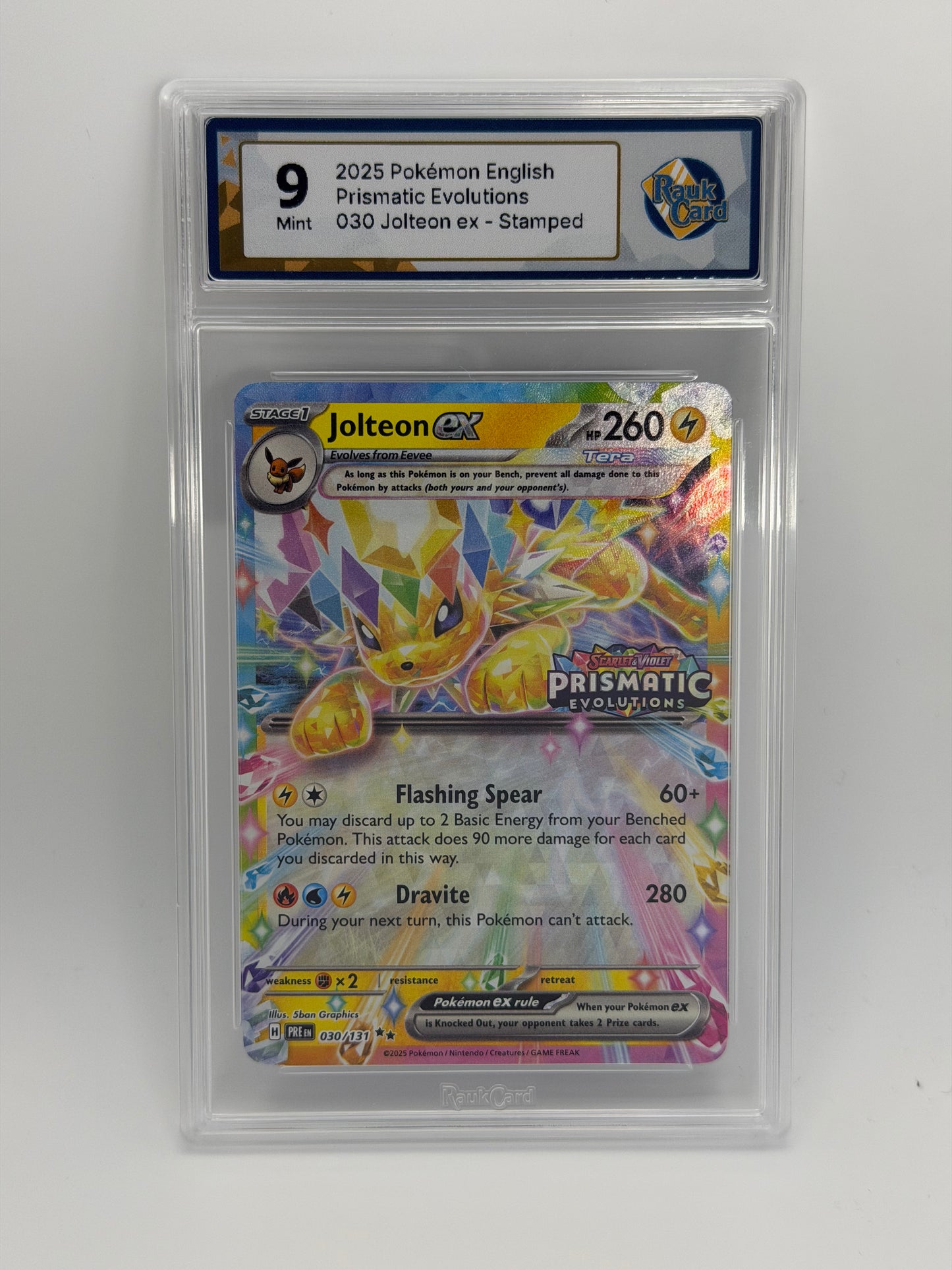 RC 9 - Jolteon Ex 030/131 Stamped - Prismatic Evolutions