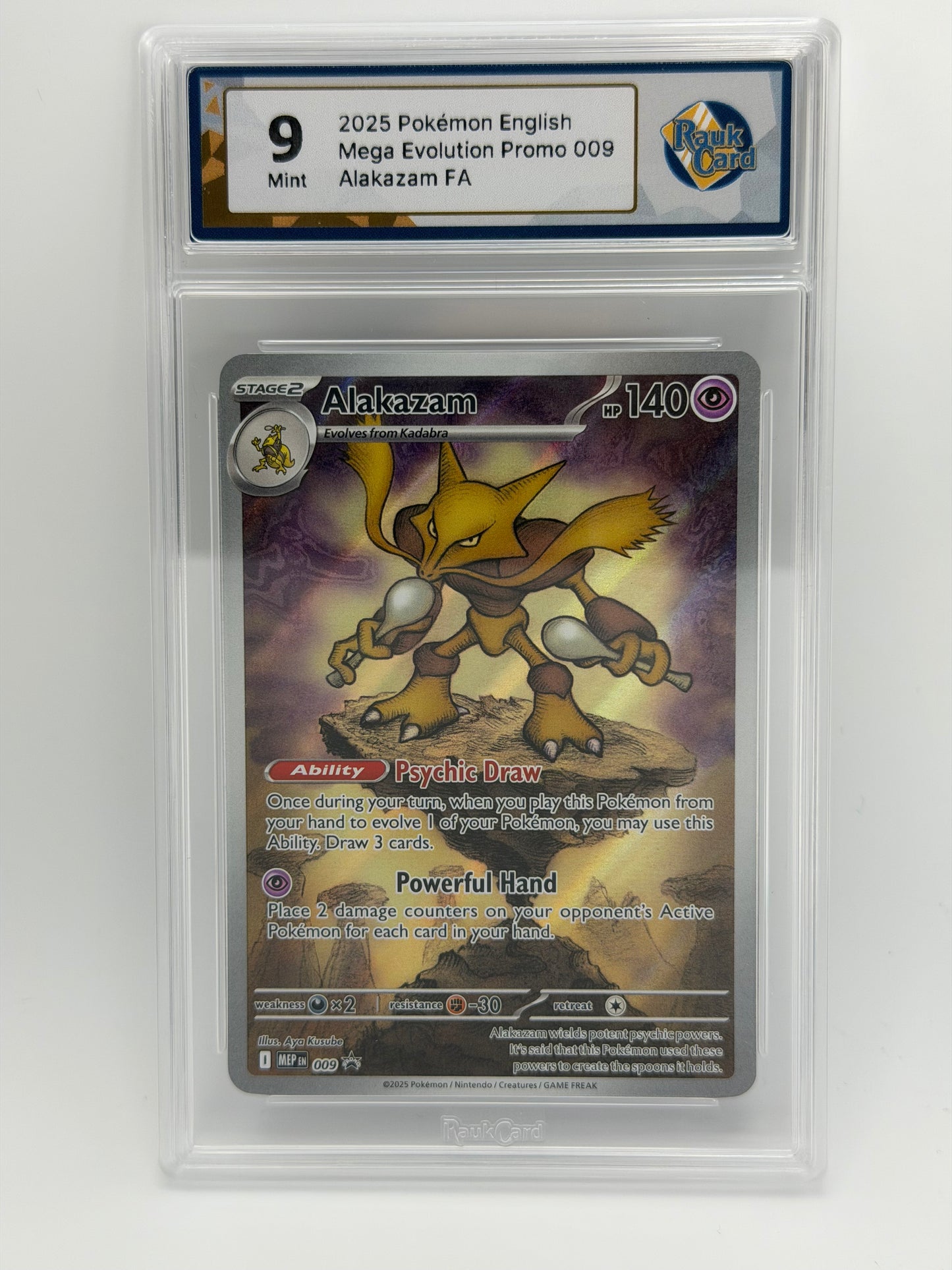 RC 9 - Alakazam MEP 009 - Mega Evolution Promo