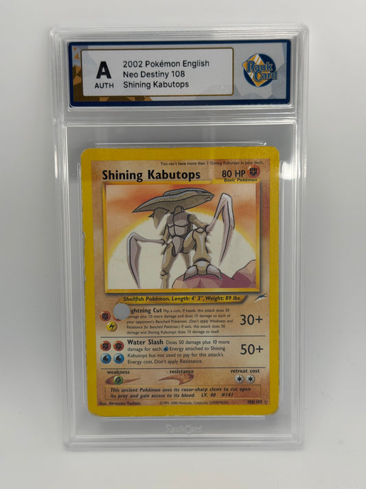 RC A - Shining Kabutops 108/105 - Neo Destiny