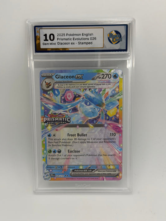 RC 10 - Glaceon 026/131 Stamped - Prismatic Evolutions