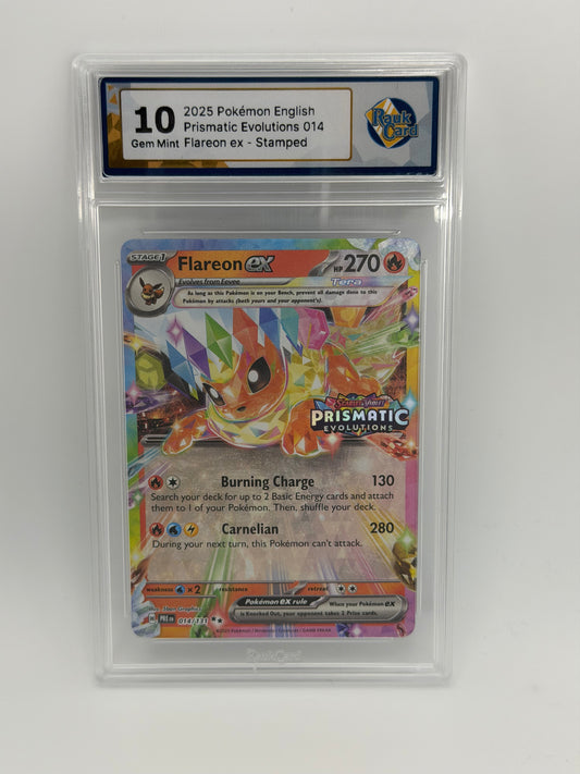 RC 10 - Flareon Ex Stamped 014/131 - Prismatic Evolutions