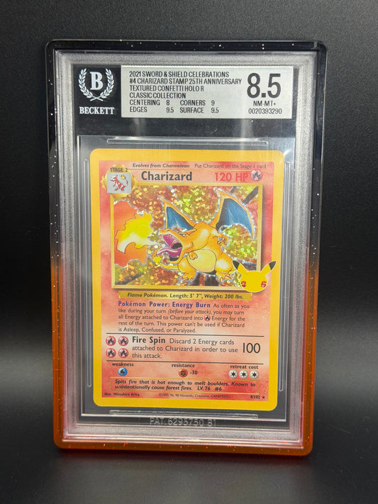 BGS 8.5 - Charizard 4/102 Celebrations - Classic Collection