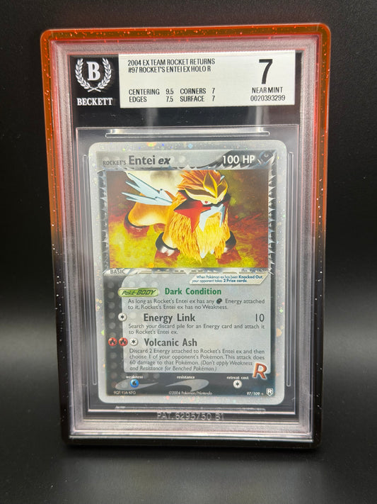 BGS 7 - Rocket's Entei Ex 97/109 - Ex Team Rocket Returns