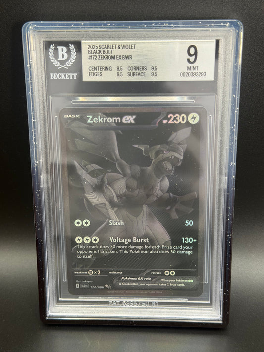 BGS 9 - Zekrom Ex 172/086 - Black Bolt