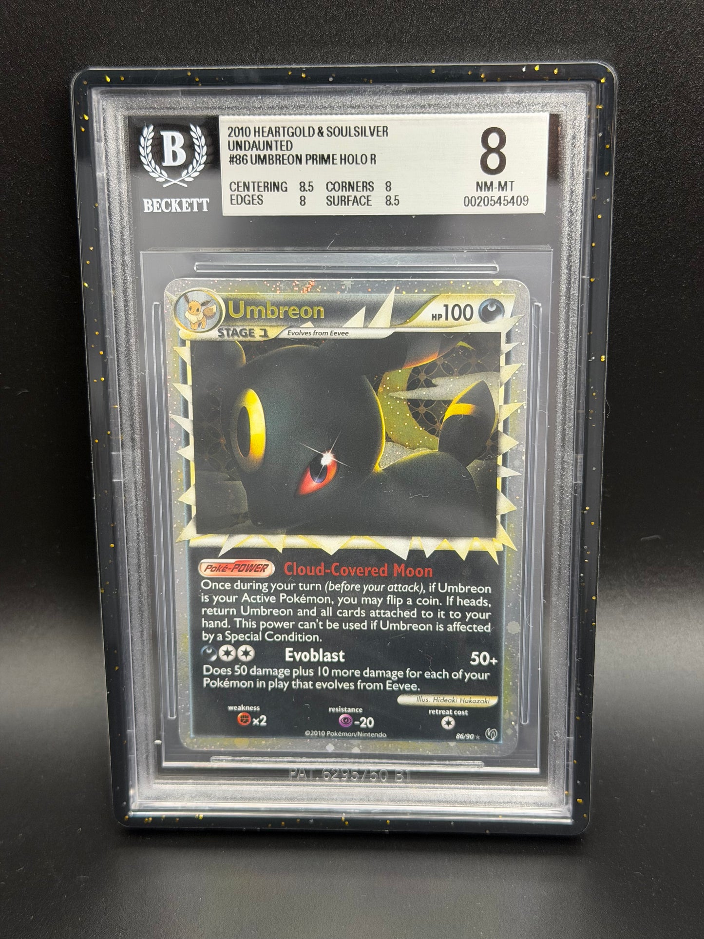 BGS 8 - Umbreon 86/90 - Undaunted