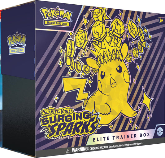 Pokémon Scarlet & Violet: Surging Sparks Elite Trainer Box