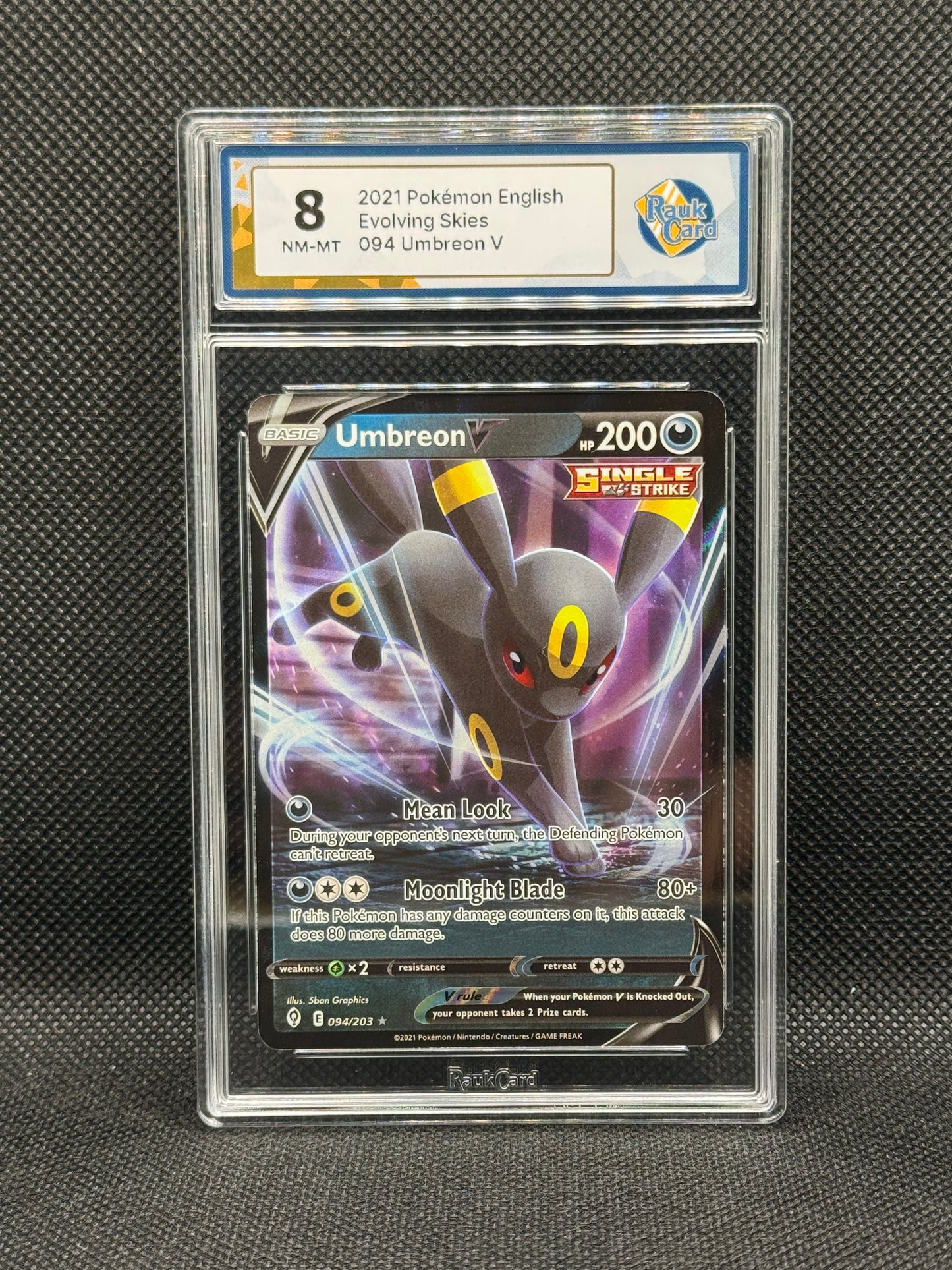 RC 8 - Umbreon GX 94/203 - Evolving Skies
